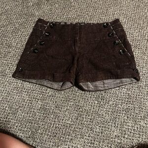 Womens low waist sailor shorts
